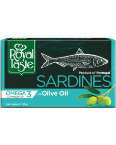 Royal Taste - Sardines In Olive Oil 120g