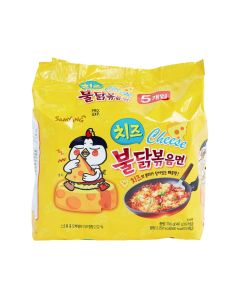 三養 - 辣雞芝士味撈麵 140克x5包裝