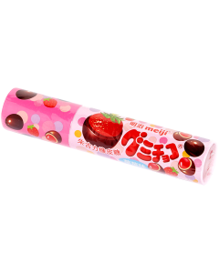 Meiji -  Strawberry Gummy Chocola Tube 50G