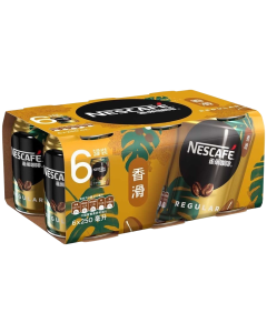 Nescafe - Reular Coffee 250mlx6pcs