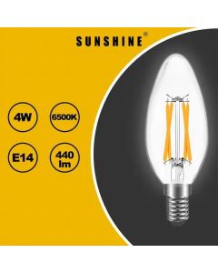 SUNSHINE - LCANG-4E14D LED 4WD E14白光透明椒膽 1件