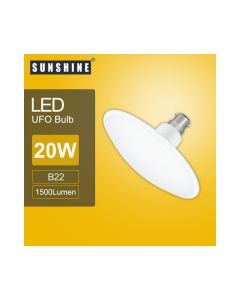 陽光 - LUFOB-20B22D LED 20W飛碟燈 B22(白光) 1件