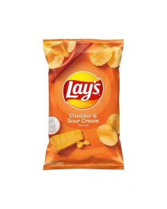 Lay's -  Cheddar & Sour Cream Potato Chips 180g