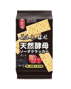 多慶屋 - 天然酵母蘇打餅(黑豆黑芝麻味)540g