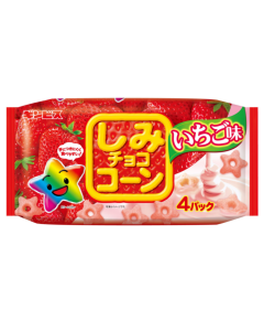 GINBIS星星朱古力餅乾-草莓風味(4入)