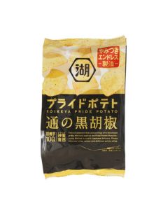 湖池屋 PRIDE POTATO 黑胡椒味薯片 55g