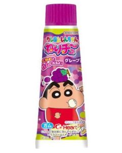 Bandai 蠟筆小新 管狀葡萄味口香糖 30G