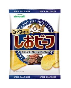 山芳製菓-黑胡椒塩牛肉味薯片47G