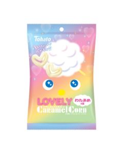 桃哈多 LOVELY 棉花糖味心型焦糖粟米脆脆 43克