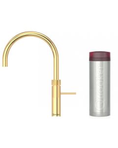 Quooker Fusion Round 一體式水龍頭 + PRO3 滾水水箱 (閃亮鍍金)