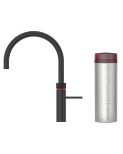 Quooker Fusion Round 一體式水龍頭 + PRO3 滾水水箱 (霧面黑色)