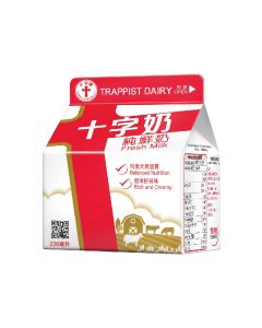 十字牌 - 純鮮奶 236毫升
