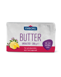 丹麥紫堡牌無鹽牛油 200克