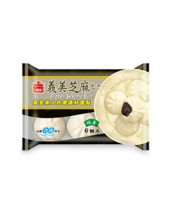 義美 - 急凍奶素黑糖芝麻包子6個裝 360克