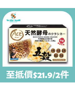 ACE  - 天然酵母五谷梳打餅 30克x8件