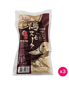 JW 急凍黑椒煙燻鴨胸肉200-220G (3件裝)
