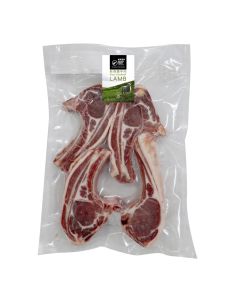 銀蕨農場新西蘭急凍草飼羊架(4支骨) 400克