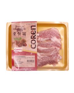 高雲牌急凍西班牙栗飼豬頸肉片200克