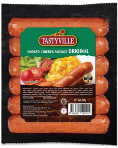 TASTVILLE 煙燻雞肉腸-原味240克