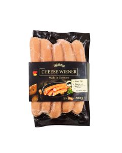WILLMS 急凍德國熟芝士香腸 5條