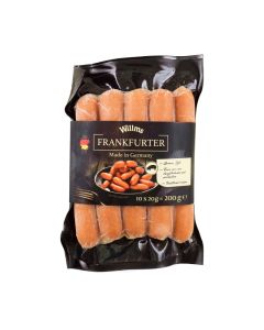 WILLMS 急凍德國熟法蘭克福腸 10條