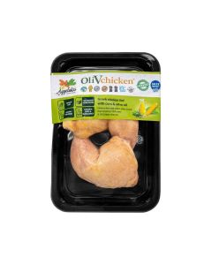希臘橄欖油飼黃油雞全髀 390克