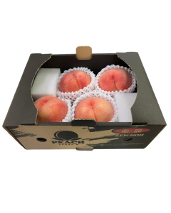 日本山梨縣大裝桃4粒 (禮盒裝)