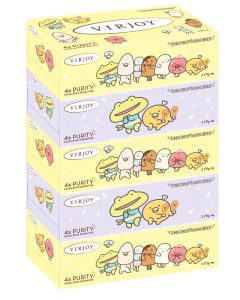 唯潔雅3層盒裝面紙 5盒裝