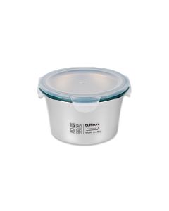 CUITISAN 簡約系列圓形6號不鏽鋼保鮮盒 920ML