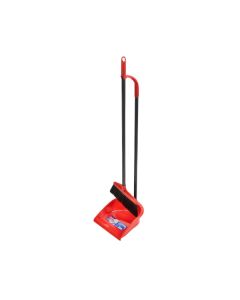 Vileda - Long Handle Dustpan With Brush 88X26X22Cm