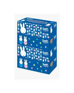 TEMPO X MIFFY 盒裝紙巾天然無味-4盒裝