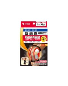 小林製藥 - 安美露關節痛對策熱療紓痛貼 6片裝