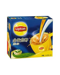(折實價)立頓 - 金裝倍醇奶茶 16.5克x20片裝