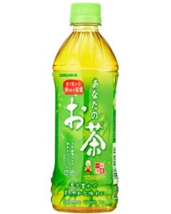 新加利亞 緑茶 500ML