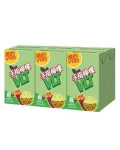 (折實價)維他大紅袍手指檸檬檸檬茶飲品 250ML X 6