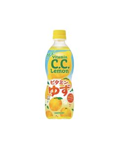 三得利 C.C.LEMON 維他命柚子汽水 500毫升