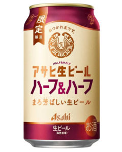 朝日 - 黑白生啤 350毫升