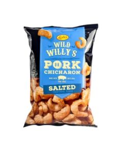 WILD WILLY'S 鹽味脆豬皮小食90G