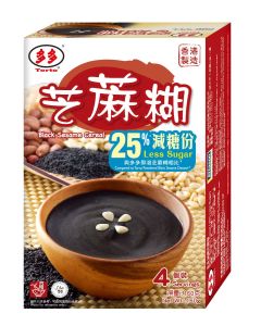 多多即溶芝麻糊 (減25%糖份) 160克【4個裝】