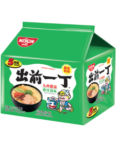 (折實價)出前一丁九州濃湯豬骨湯味即食麵 5包裝