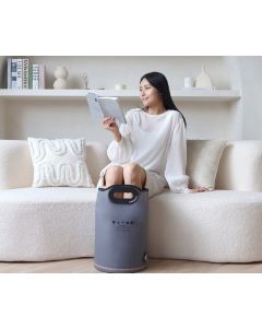 LOMOJI樂木集 - SPA級溫感足浴袋(加寬版-極致大灰)ULTRA