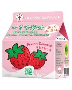 十字牌 士多啤梨味低脂牛奶飲品 236ML