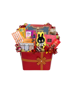  Godiva x Labubu 聖誕甜蜜美食禮籃 