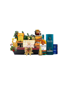 [預購] 聖誕名貴紅酒美食禮物籃 