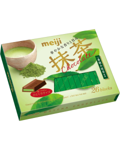 MEIJI 明治 抹茶鋼琴朱古力 26入