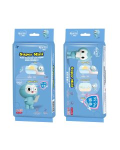 心相印卡通殺菌迷你濕紙巾8片8包裝