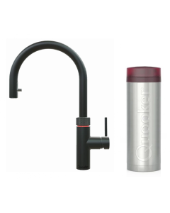 Quooker Flex 帶有軟管一體式水龍頭 + PRO3 滾水水箱 (霧面黑色)