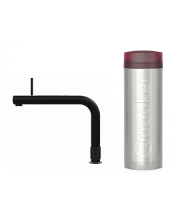 Quooker Front 一體式水龍頭 + PRO3 滾水水箱 (霧面黑)